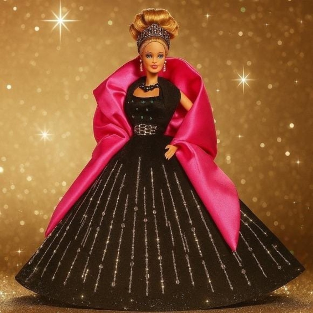 Barbie Vintage 1998 Happy Holidays 6th Series Mattel‎ Doll 90s